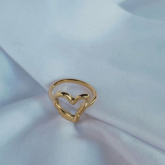 bohemian heart ring C34 - Picture 3 of 7